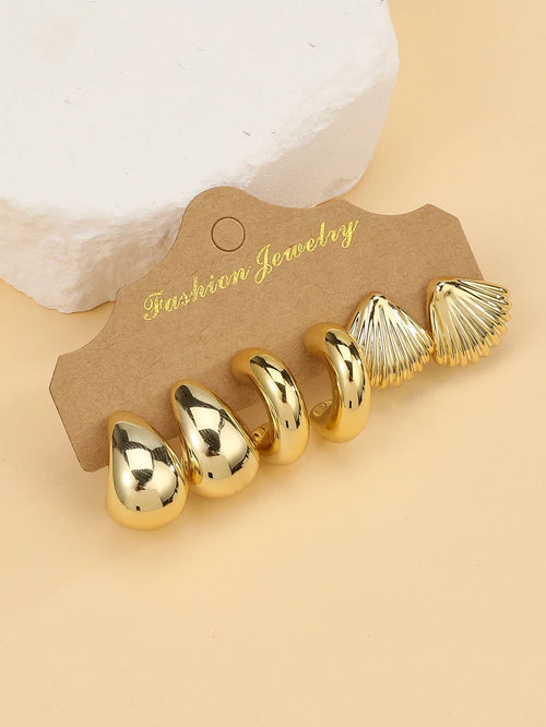 Seashell & Starfish Earring Set