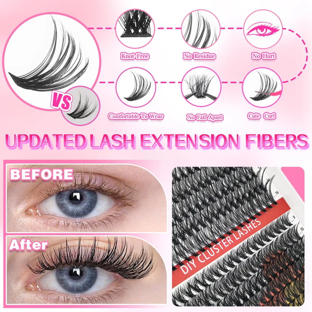 Cluster Lashes Kit